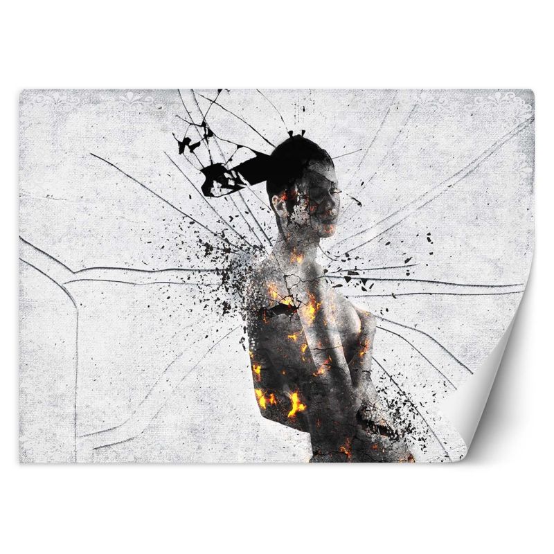 Fototapeta Feeby Rozbita kobieta abstrakcja  100x70 1 szt