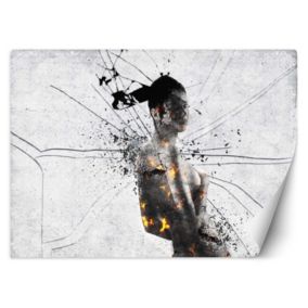 Fototapeta Feeby Rozbita kobieta abstrakcja  100x70 1 szt