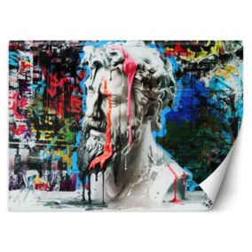 Fototapeta Feeby Rzeźba Posejdona Graffiti  450x315 1 szt