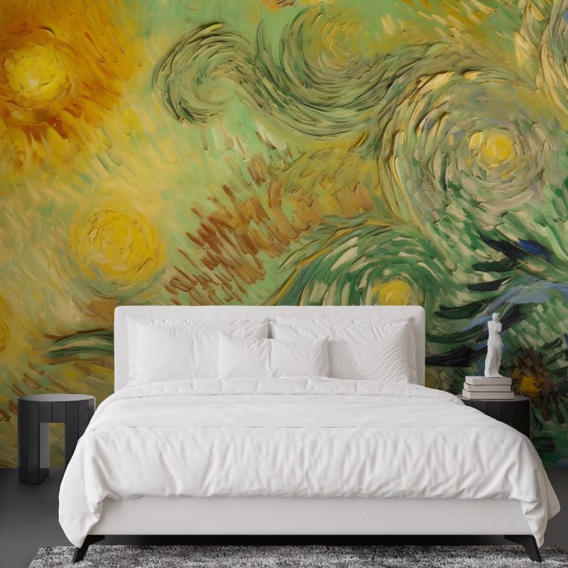 Fototapeta Feeby Słoneczniki abstrakcja - V. van Gogh  350x245 1 szt