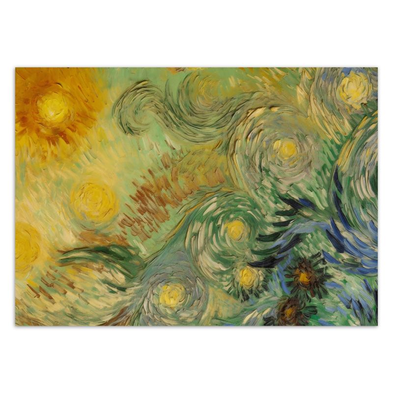 Fototapeta Feeby Słoneczniki abstrakcja - V. van Gogh  350x245 1 szt