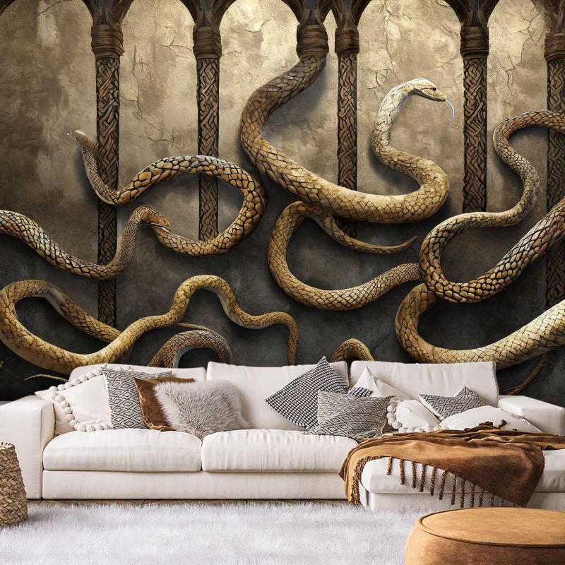 Fototapeta Feeby Snake Gold Glamor  250x175 1 szt