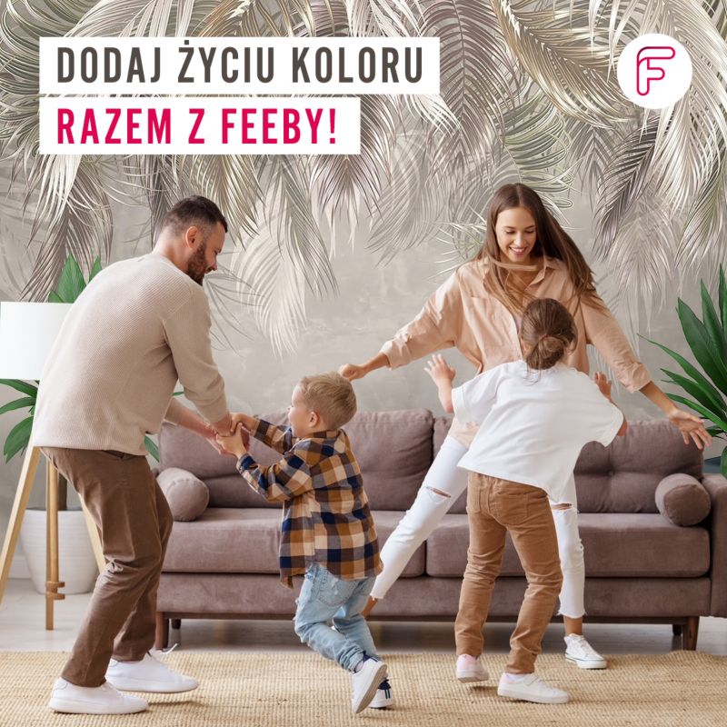 Fototapeta Feeby Splot wikliny 3D  200x140 1 szt
