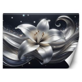 Fototapeta Feeby Srebrny kwiat natury  300x210 1 szt