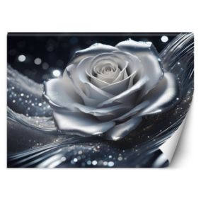 Fototapeta Feeby Srebrny płatek róży  450x315 1 szt