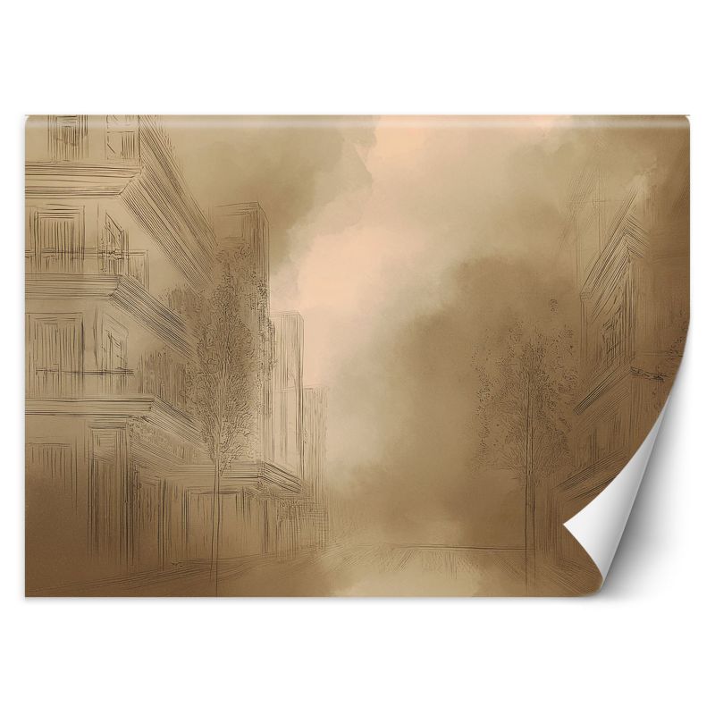 Fototapeta Feeby Stary krajobraz miasta  250x175 1 szt