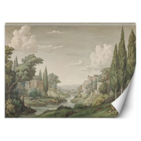 Fototapeta Feeby Stary Krajobraz Retro Architektura  250x175 1 szt