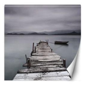 Fototapeta Feeby Stary pomost jezioro  250x250 1 szt