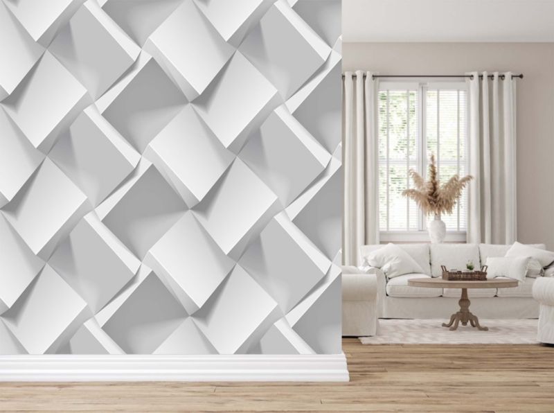 Fototapeta Feeby Szara Iluzja 3D  400x280 1 szt