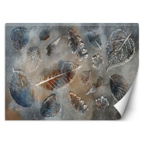 Fototapeta Feeby Szare jesienne liście  100x70 1 szt
