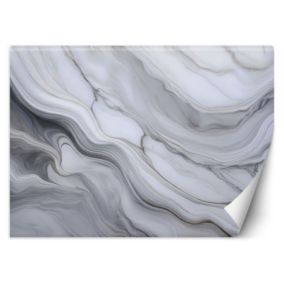 Fototapeta Feeby Szary Marmur Kamień Abstrakcja  150x105 1 szt
