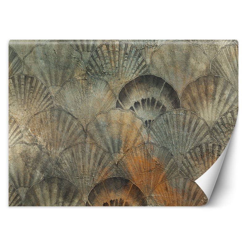 Fototapeta Feeby Szary Wachlarz Beton  150x105 1 szt