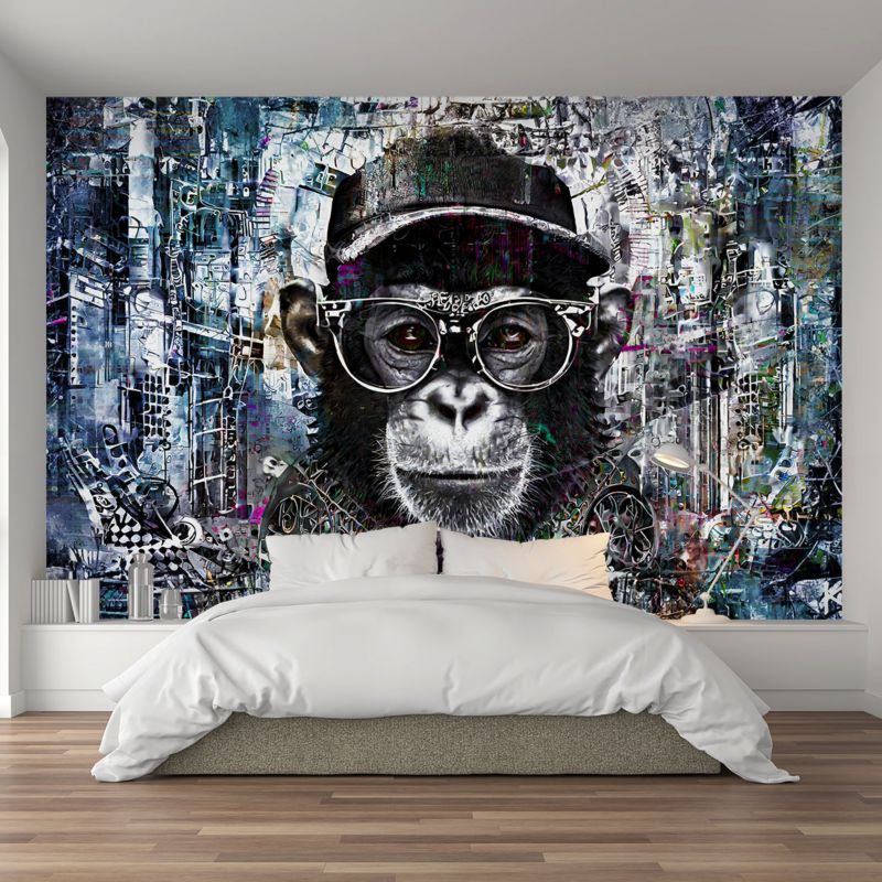 Fototapeta Feeby Szympans Małpa Abstrakcja  150x105 1 szt