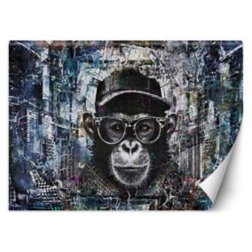 Fototapeta Feeby Szympans Małpa Abstrakcja  200x140 1 szt