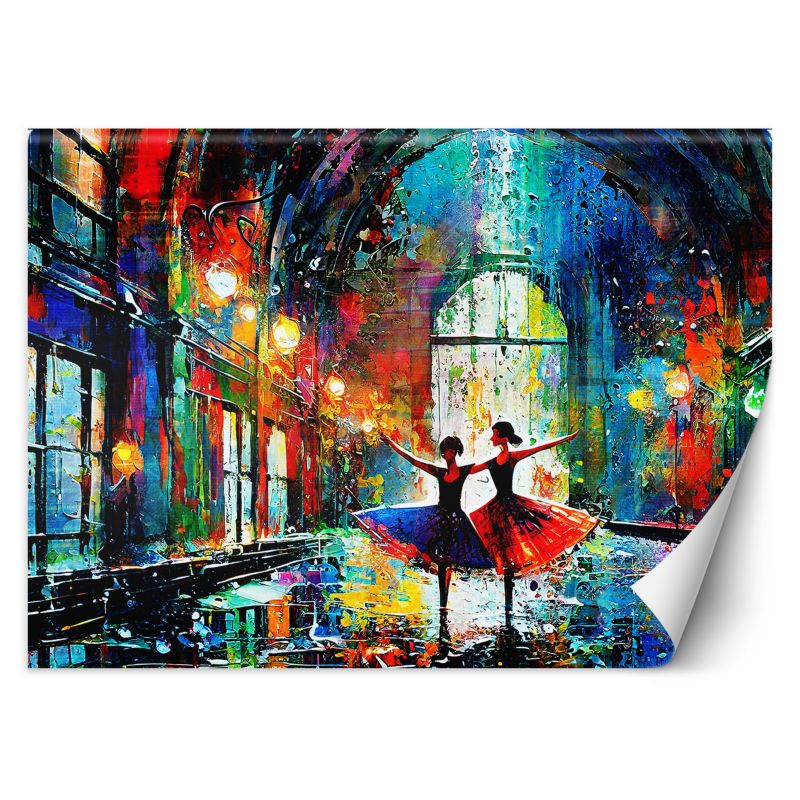 Fototapeta Feeby Tańczące Baletnice Abstrakcja  150x105 1 szt