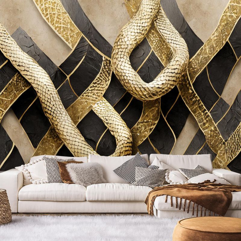 Fototapeta Feeby Tekstura Glamour Skóra węża  100x70 1 szt