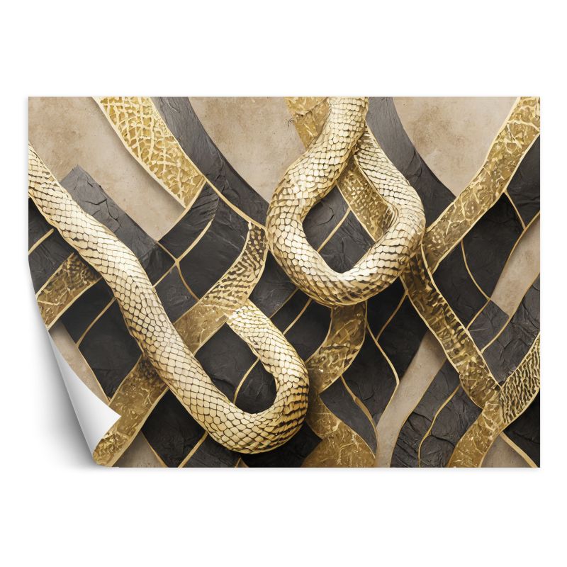 Fototapeta Feeby Tekstura Glamour Skóra węża  250x175 1 szt