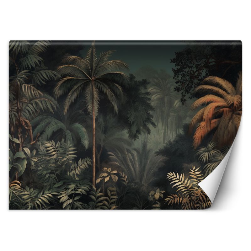 Fototapeta Feeby Tropikalna dżungla nocą  350x245 1 szt