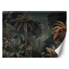 Fototapeta Feeby Tropikalna dżungla nocą  350x245 1 szt