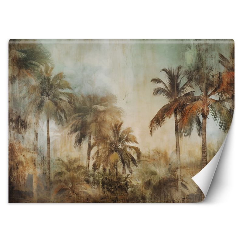 Fototapeta Feeby Tropikalna dżungla w sepii  350x245 1 szt