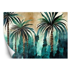 Fototapeta Feeby Tropikalne palmy akwarela  250x175 1 szt
