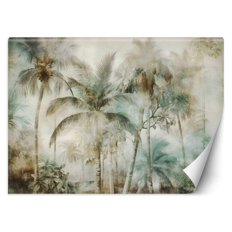 Fototapeta Feeby Tropikalne palmy vintage  200x140 1 szt
