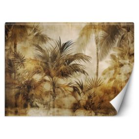 Fototapeta Feeby Tropikalne rośliny w sepii  350x245 1 szt
