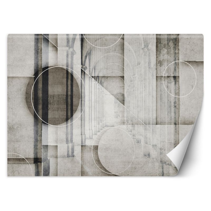 Fototapeta Feeby Tunel 3D Koła Kształty  400x280 1 szt