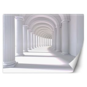 Fototapeta Feeby Tunel abstrakcja biały  450x315 1 szt