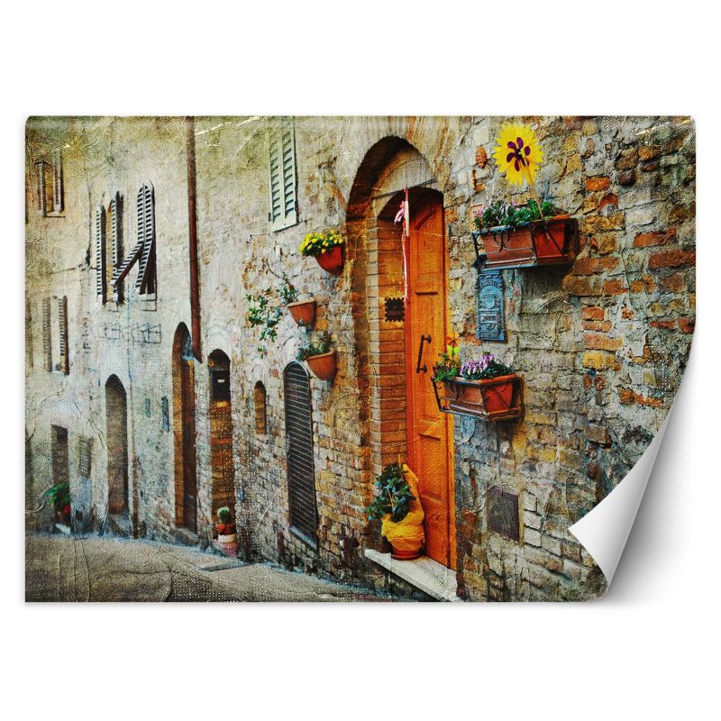 Fototapeta Feeby Uliczki w Toskanii Włochy  350x245 1 szt