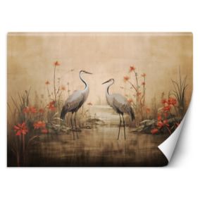 Fototapeta Feeby Żurawie nad jeziorem  400x280 1 szt