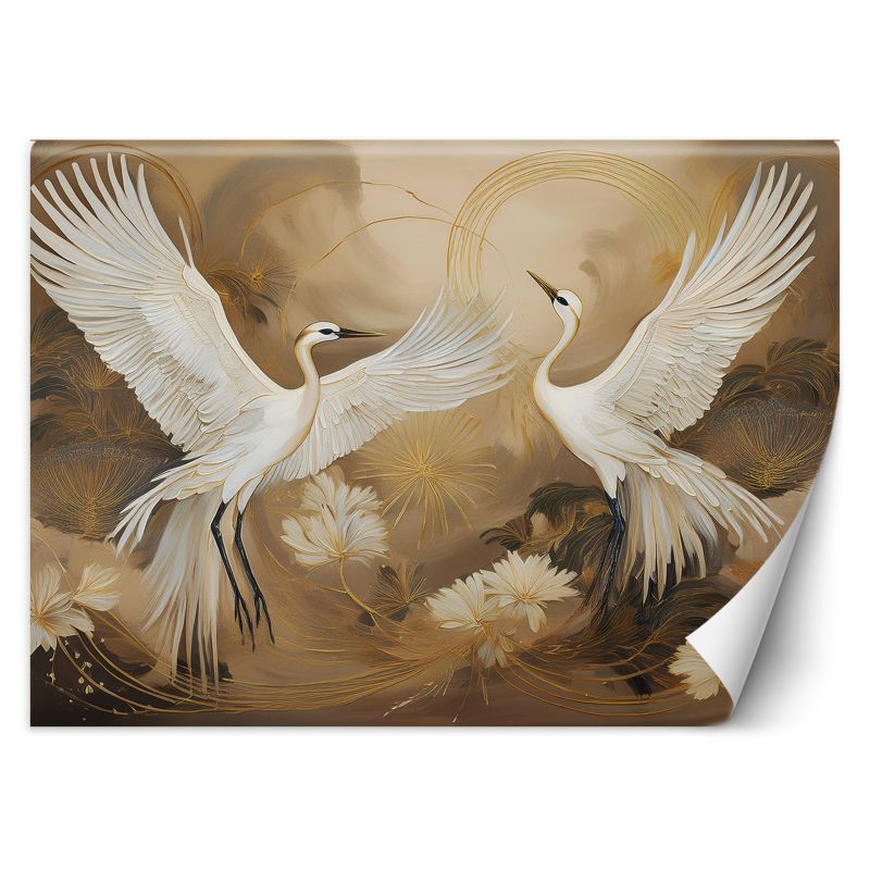 Fototapeta Feeby Żurawie Ptaki Zwierzęta  350x245 1 szt