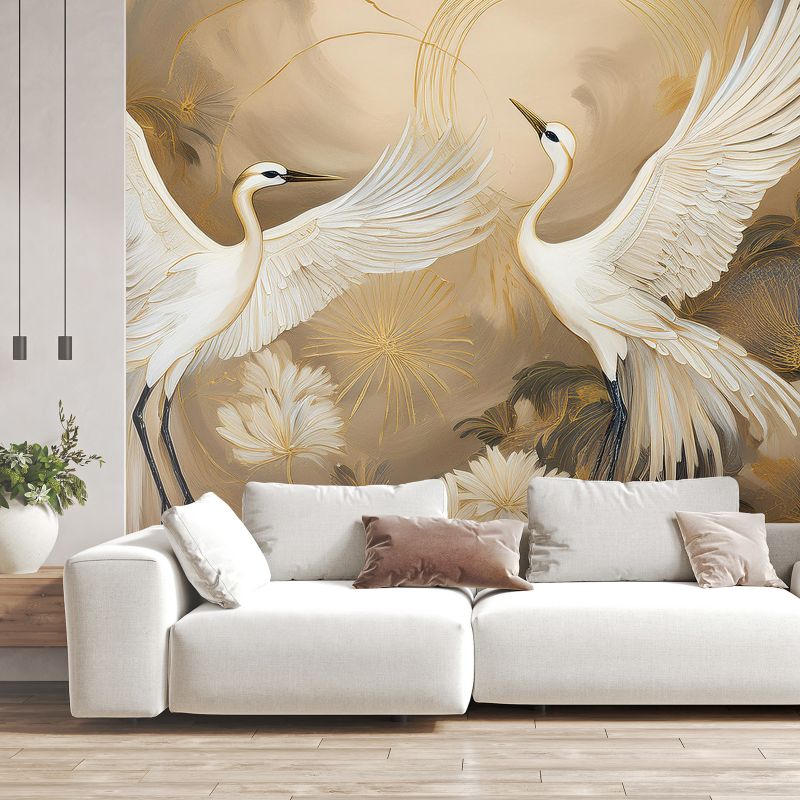 Fototapeta Feeby Żurawie Ptaki Zwierzęta  350x245 1 szt