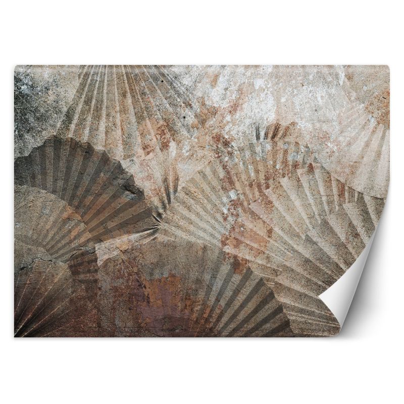 Fototapeta Feeby Wachlarze Beż Brąz  150x105 1 szt