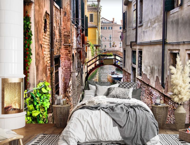 Fototapeta Feeby Wenecja most gondola  100x70 1 szt