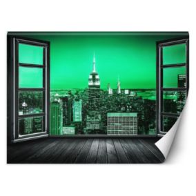 Fototapeta Feeby Widok z okna Zielone Miasto  300x210 1 szt