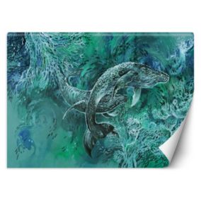 Fototapeta Feeby Wieloryby morze turkusowy  400x280 1 szt