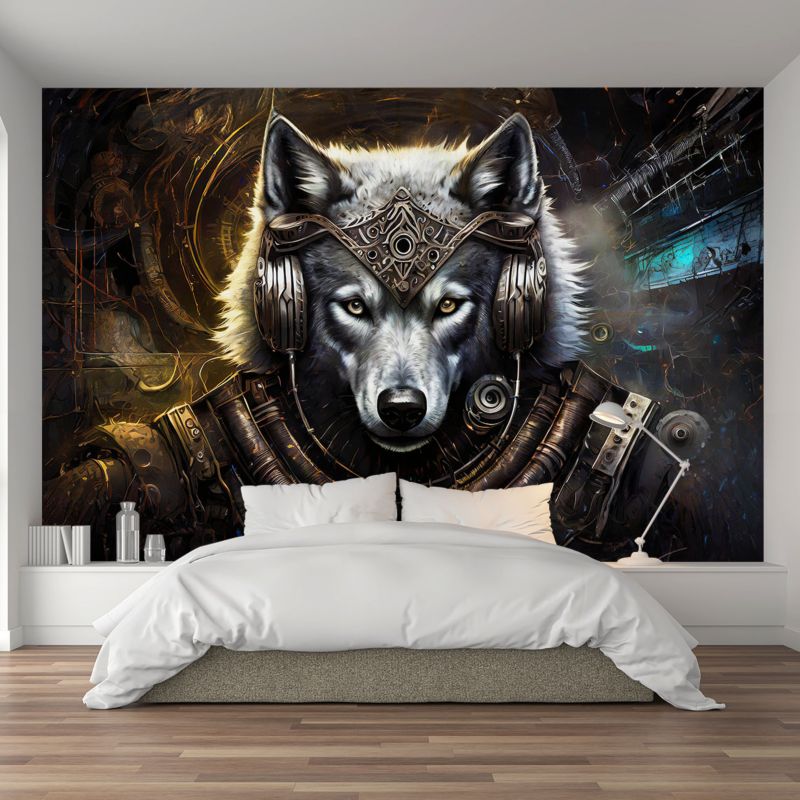 Fototapeta Feeby Wilk Abstrakcja Zwierzęta  300x210 1 szt