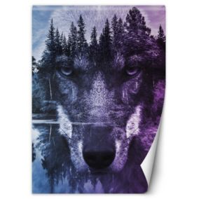 Fototapeta Feeby Wilk w lesie  200x280 1 szt