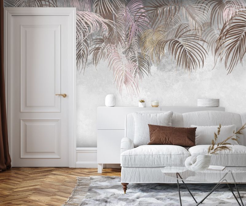Fototapeta Feeby Wiszące liście palmy pióra 3D  300x210 1 szt