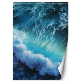 Fototapeta Feeby Wzburzone błękitne morze  200x280 1 szt