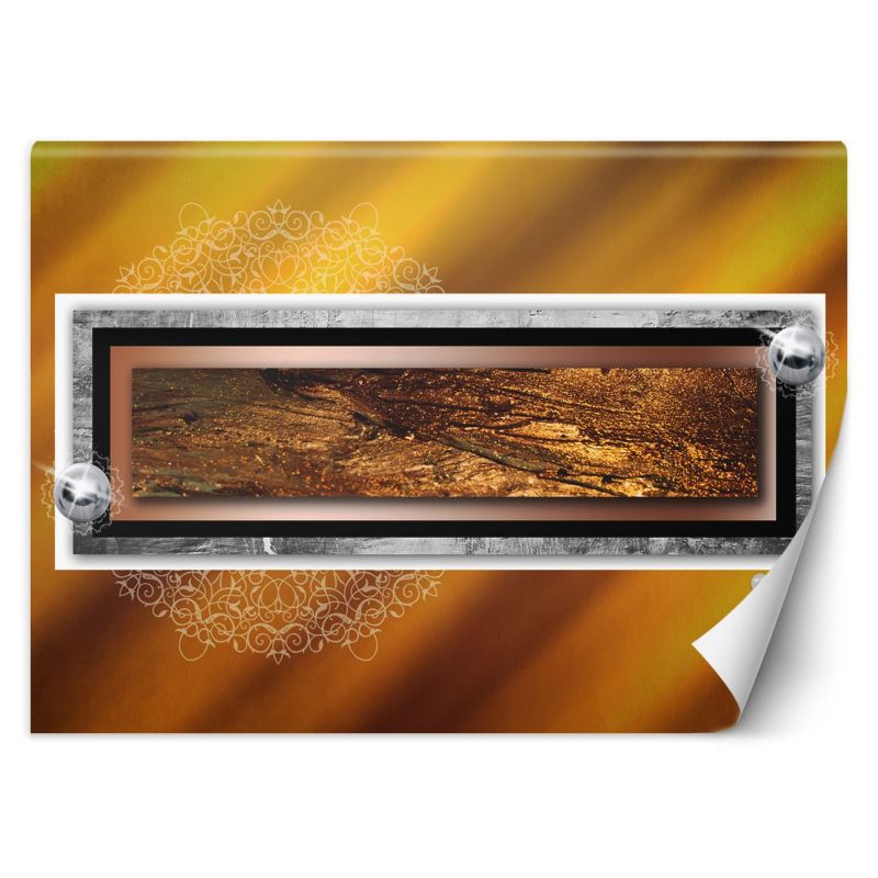 Fototapeta Feeby Złota abstrakcja mandala  400x280 1 szt