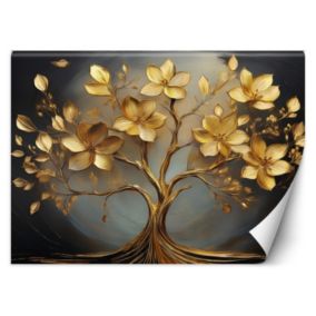 Fototapeta Feeby Złote Drzewo Abstrakcja  150x105 1 szt