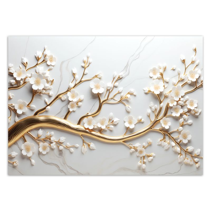 Fototapeta Feeby Złote drzewo glamour  150x105 1 szt