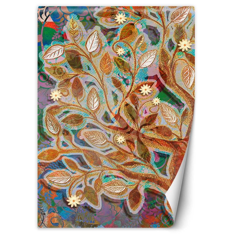 Fototapeta Feeby Złote magiczne drzewo  150x210 1 szt
