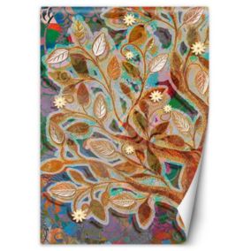 Fototapeta Feeby Złote magiczne drzewo  150x210 1 szt
