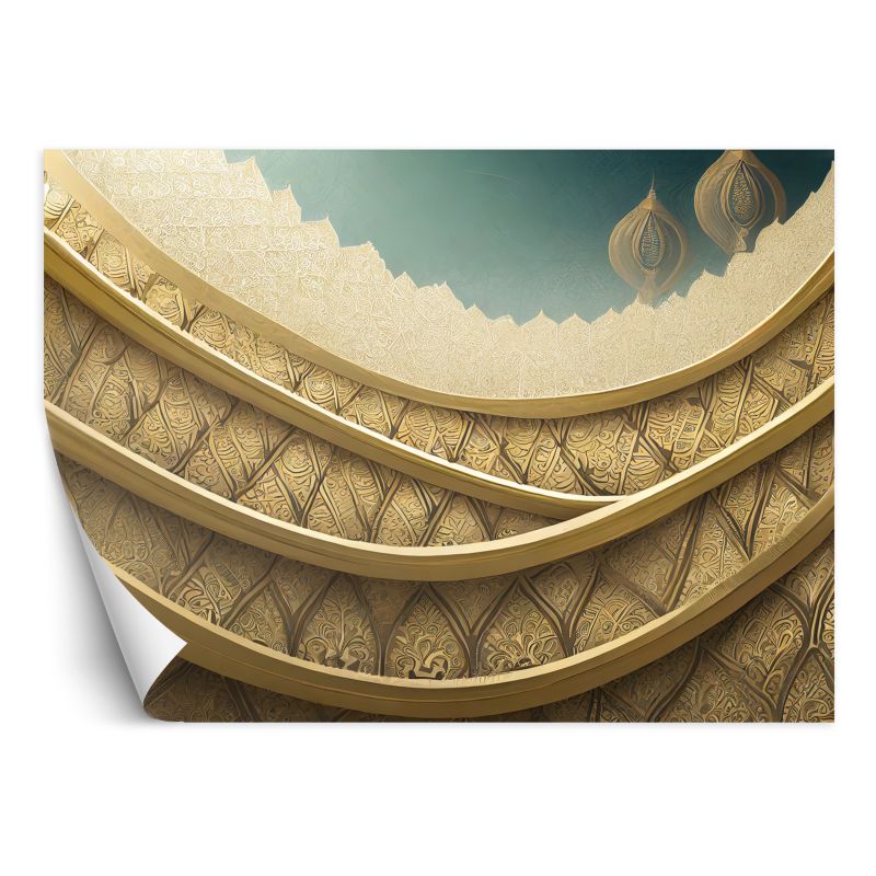 Fototapeta Feeby Złote symbole orientalne  350x245 1 szt