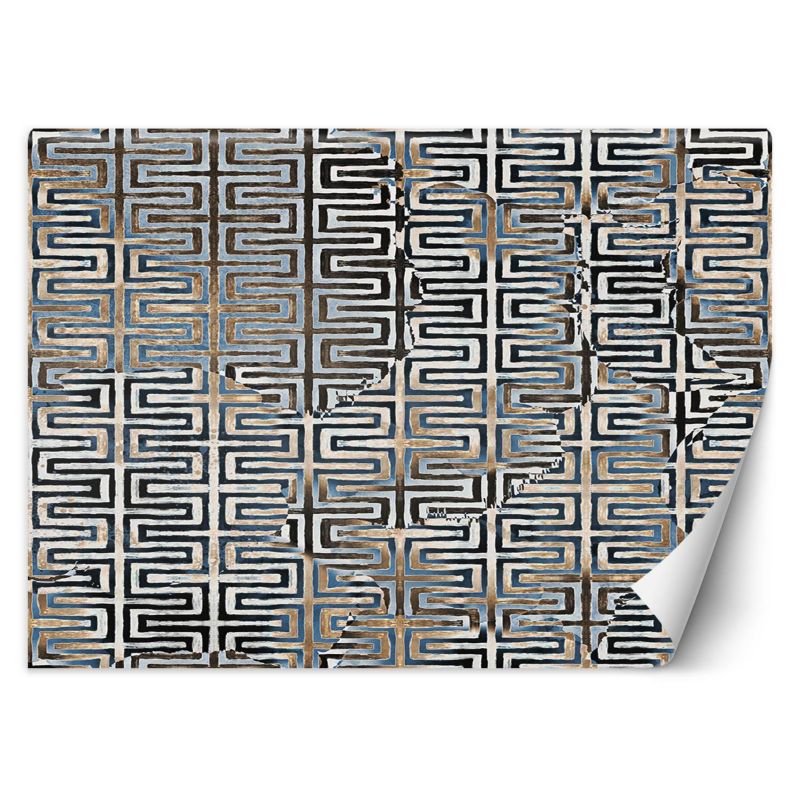 Fototapeta Feeby Złoty geometryczny wzór glamour  254x184 1 szt