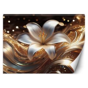 Fototapeta Feeby Złoty kwiat lilii  250x175 1 szt