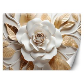 Fototapeta Feeby Złoty kwiat lotosu  200x140 1 szt